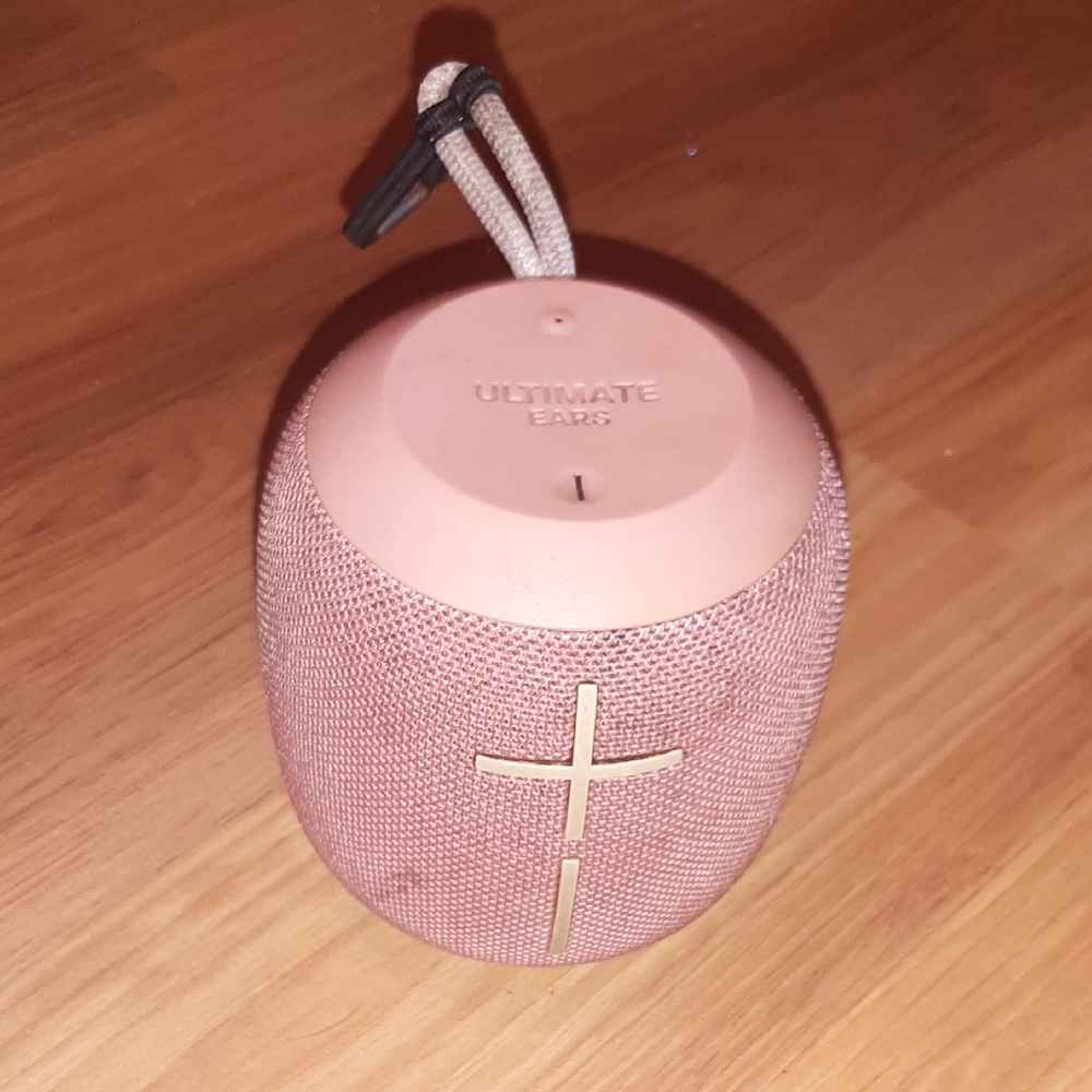 Ultimate Ears Pink Portable Bluetooth Speaker